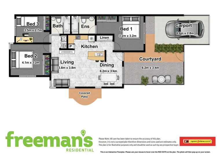 Floorplan of Homely unit listing, 1/7A Grantala Street, Manoora QLD 4870