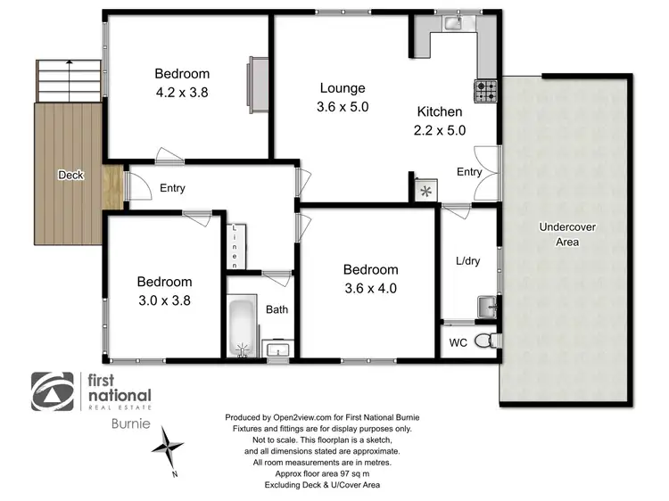 Floorplan of Homely house listing, 8 Swanston Street, Brooklyn TAS 7320