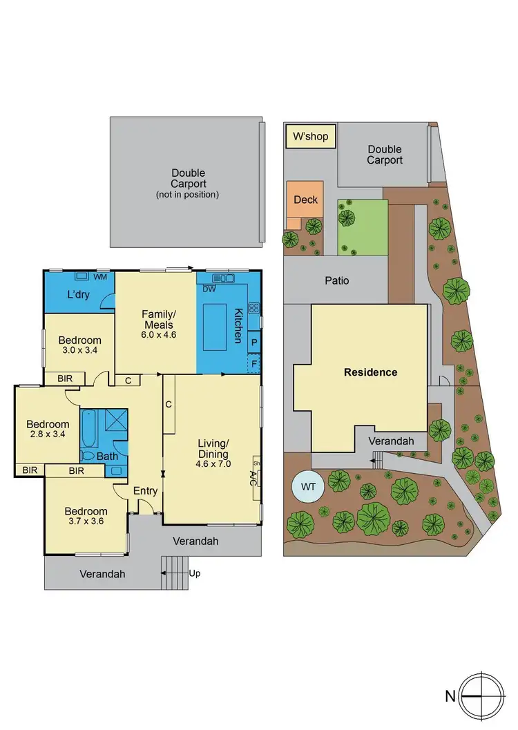 Floorplan of Homely house listing, 15 Cameron Road, Box Hill North VIC 3129