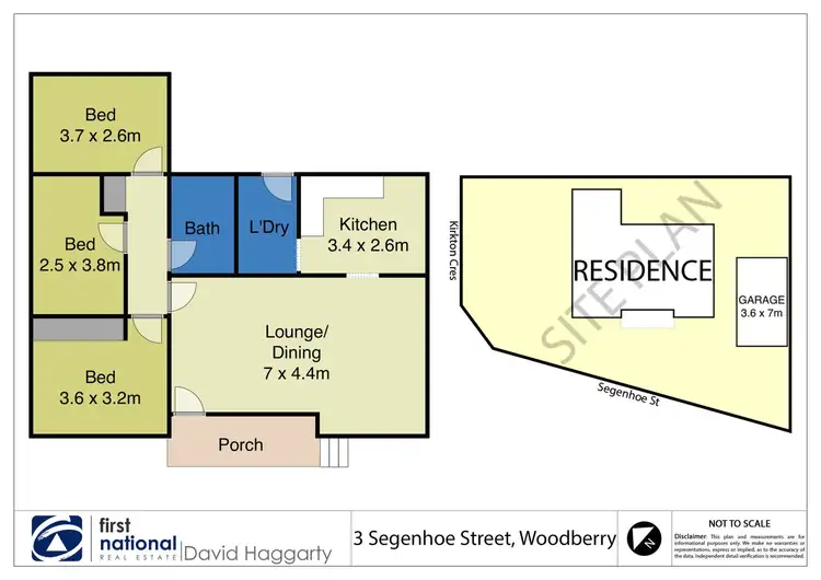 Floorplan of Homely house listing, 3 SEGENHOE STREET, Woodberry NSW 2322