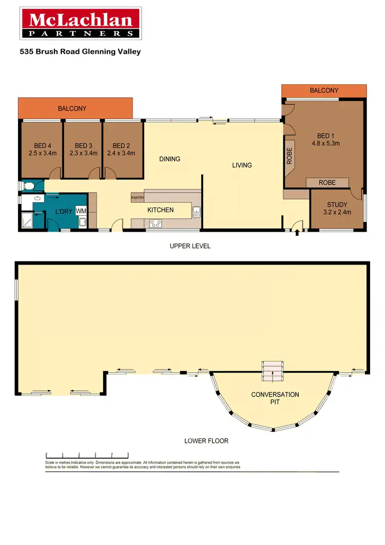 Floorplan of Homely rural property listing, 535 Brush Road, Glenning Valley NSW 2261