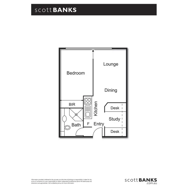 Floorplan of Homely apartment listing, 556/800 Swanston Street, Carlton VIC 3053