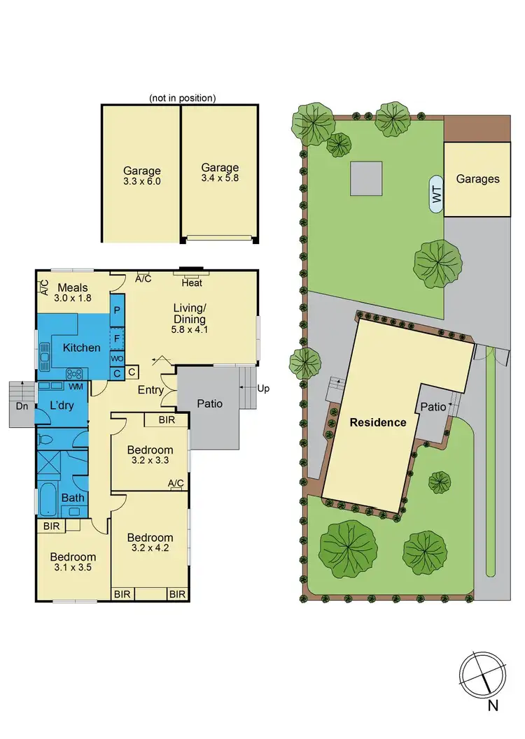 Floorplan of Homely house listing, 8 Lauri Ann Street, Templestowe Lower VIC 3107