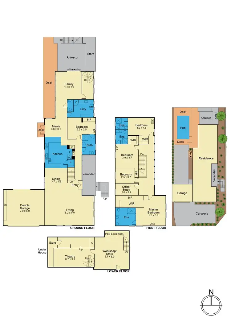 Floorplan of Homely house listing, 33 Bilby Street, Templestowe Lower VIC 3107