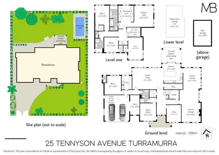 Floorplan of Homely house listing, 25 Tennyson Avenue, Turramurra NSW 2074