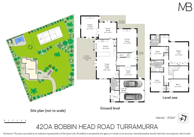 Floorplan of Homely house listing, 420A Bobbin Head Road, North Turramurra NSW 2074