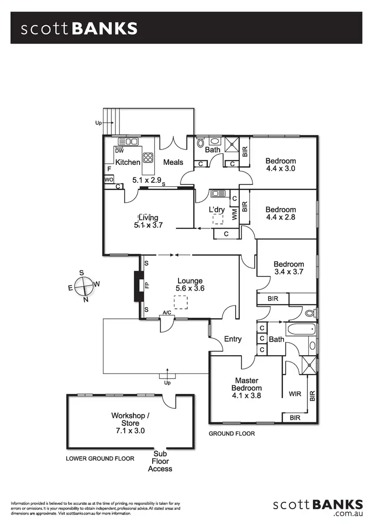 Floorplan of Homely house listing, 8 Stocks Road, Mount Waverley VIC 3149