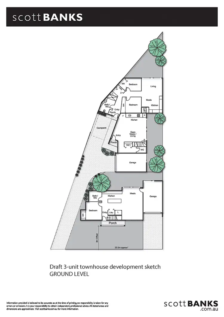 Floorplan of Homely house listing, 18 Briggs Street, Laverton VIC 3028