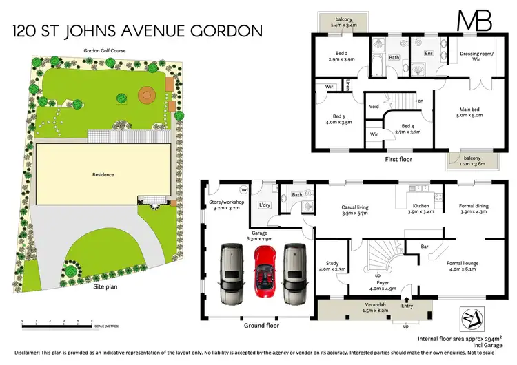 Floorplan of Homely house listing, 120 St Johns Avenue, Gordon NSW 2072