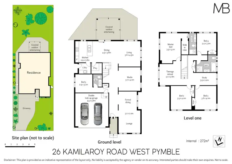 Floorplan of Homely house listing, 26 Kamilaroy Road, West Pymble NSW 2073