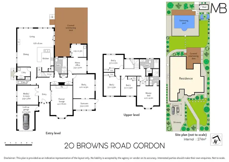 Floorplan of Homely house listing, 20 Browns Road, Gordon NSW 2072