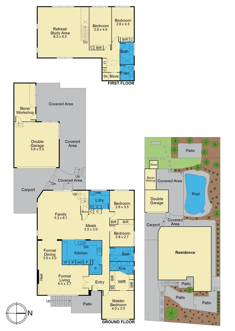 Floorplan of Homely house listing, 31 Soderlund Drive, Doncaster VIC 3108