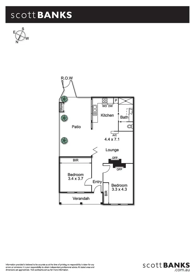 Floorplan of Homely house listing, 8 Garton Street, Port Melbourne VIC 3207