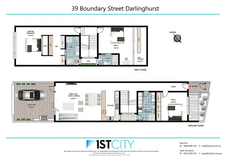 Floorplan of Homely house listing, 39 Boundary Street, Darlinghurst NSW 2010