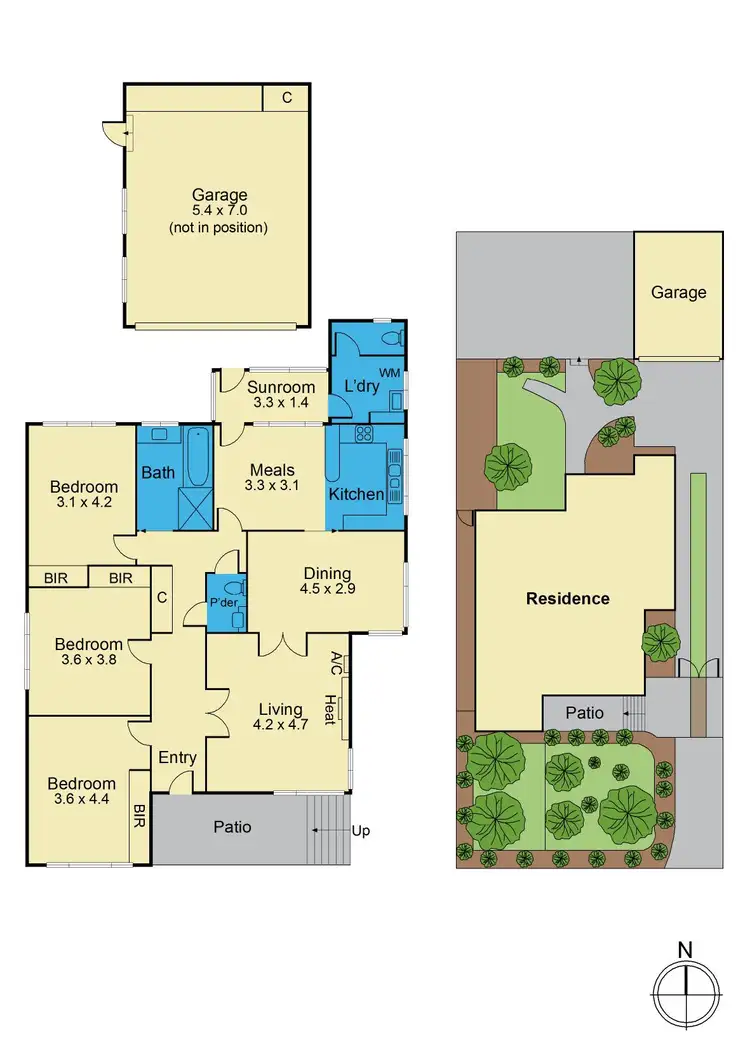 Floorplan of Homely house listing, 25 Flinders Street, Bulleen VIC 3105