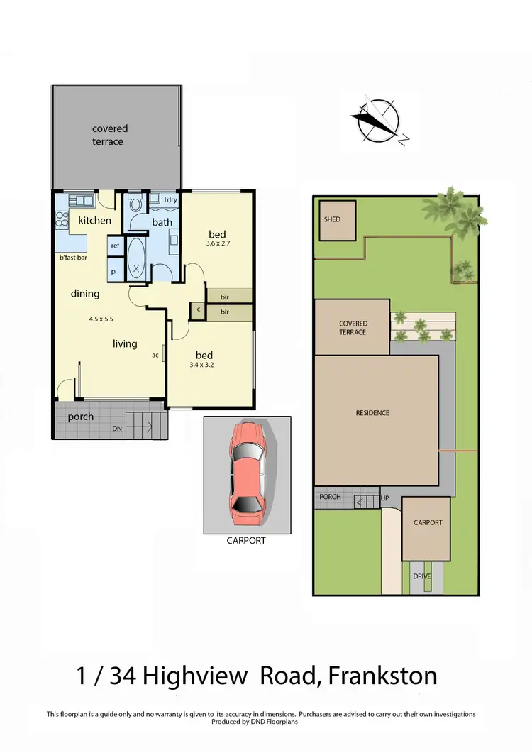 Floorplan of Homely house listing, 1/34 Highview Road, Frankston VIC 3199