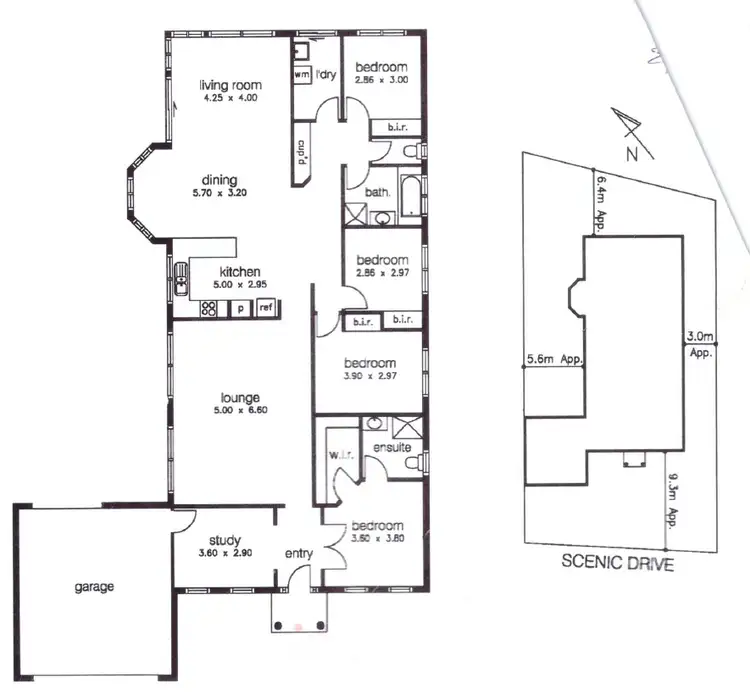 Floorplan of Homely house listing, 14 Scenic Drive, Sanctuary Lakes VIC 3030