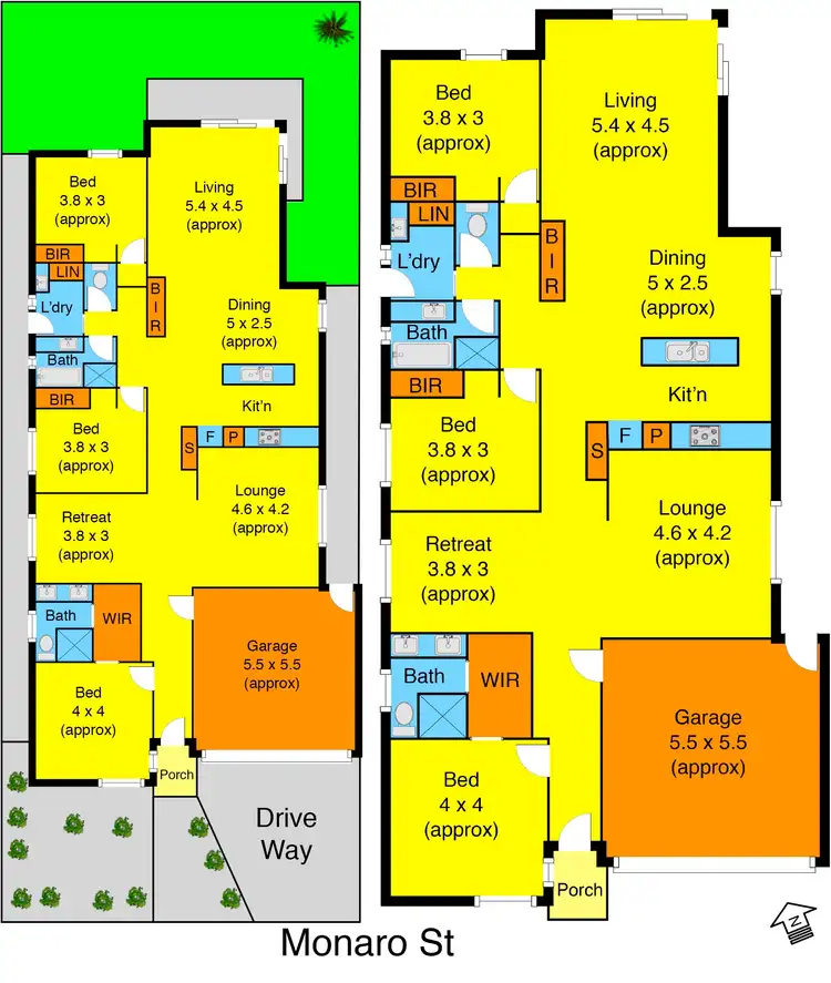 Floorplan of Homely house listing, 17 Monaro Street, Tarneit VIC 3029