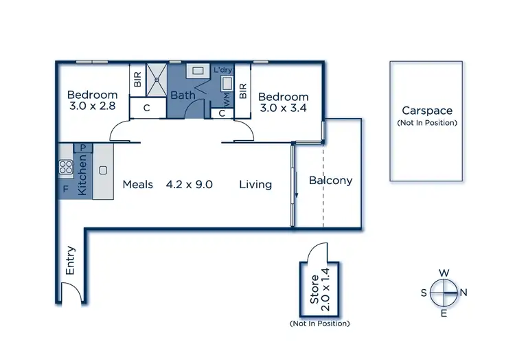 Floorplan of Homely apartment listing, 25/872 Doncaster Road, Doncaster East VIC 3109