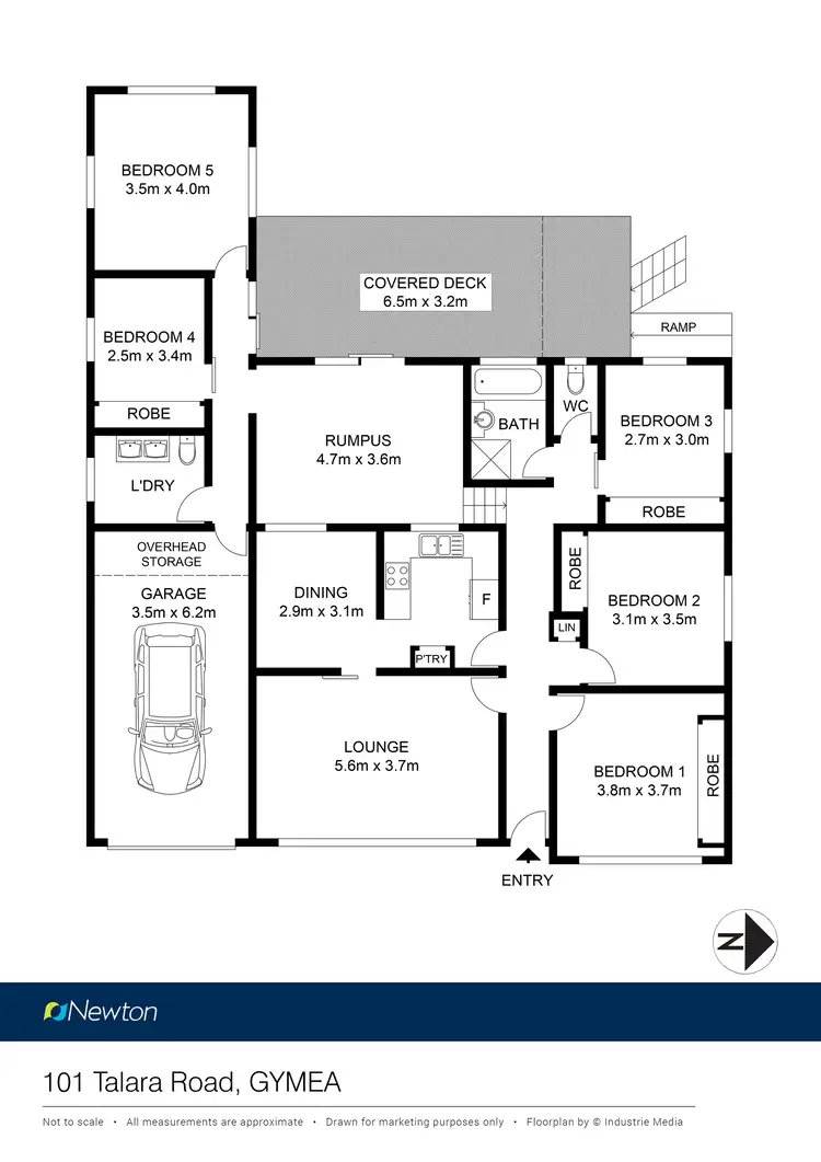 Floorplan of Homely house listing, 101 Talara Road, Gymea NSW 2227