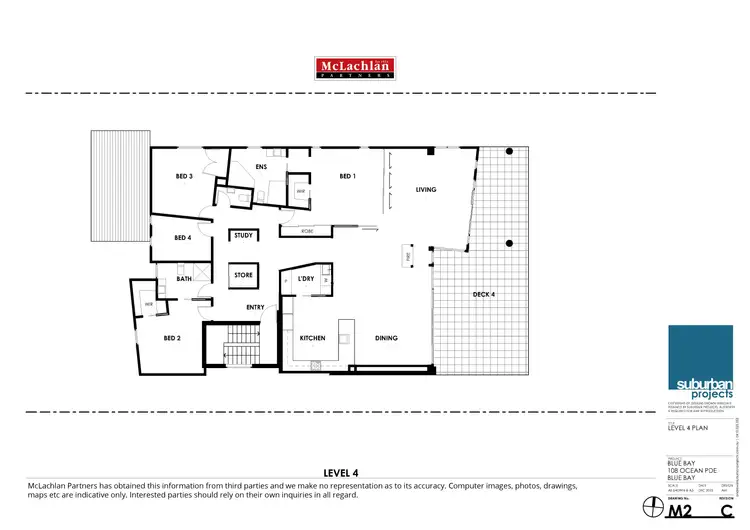 Floorplan of Homely unit listing, 4/108 Ocean Parade, Blue Bay NSW 2261
