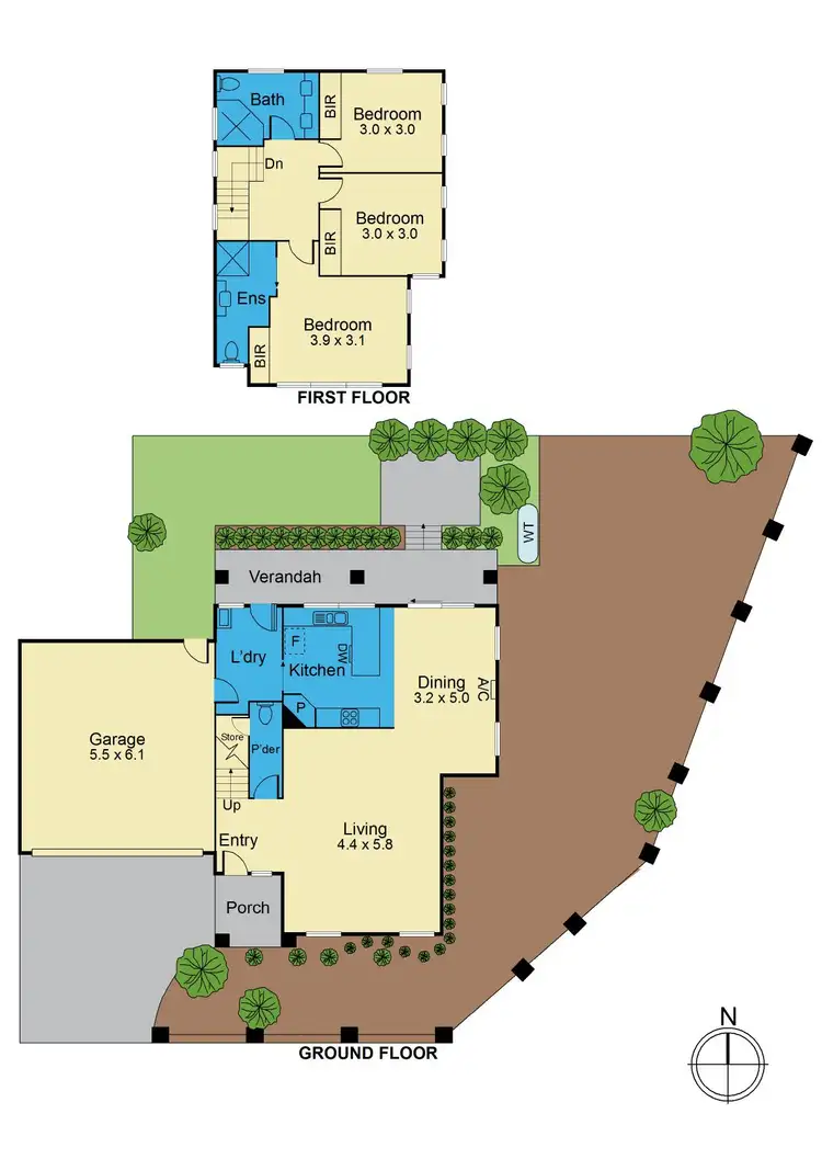 Floorplan of Homely house listing, 321 Thompsons Road, Templestowe Lower VIC 3107