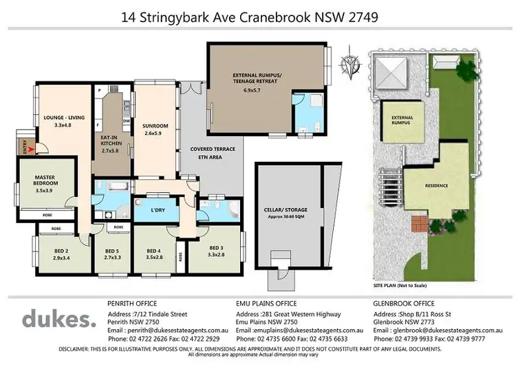Floorplan of Homely house listing, 14 Stringybark Avenue, Cranebrook NSW 2749