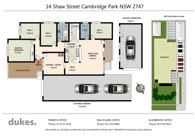 Floorplan of Homely house listing, 14 Shaw Street, Cambridge Park NSW 2747