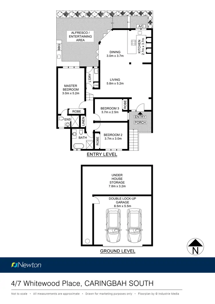 Floorplan of Homely villa listing, 4/7 Whitewood Place, Caringbah South NSW 2229