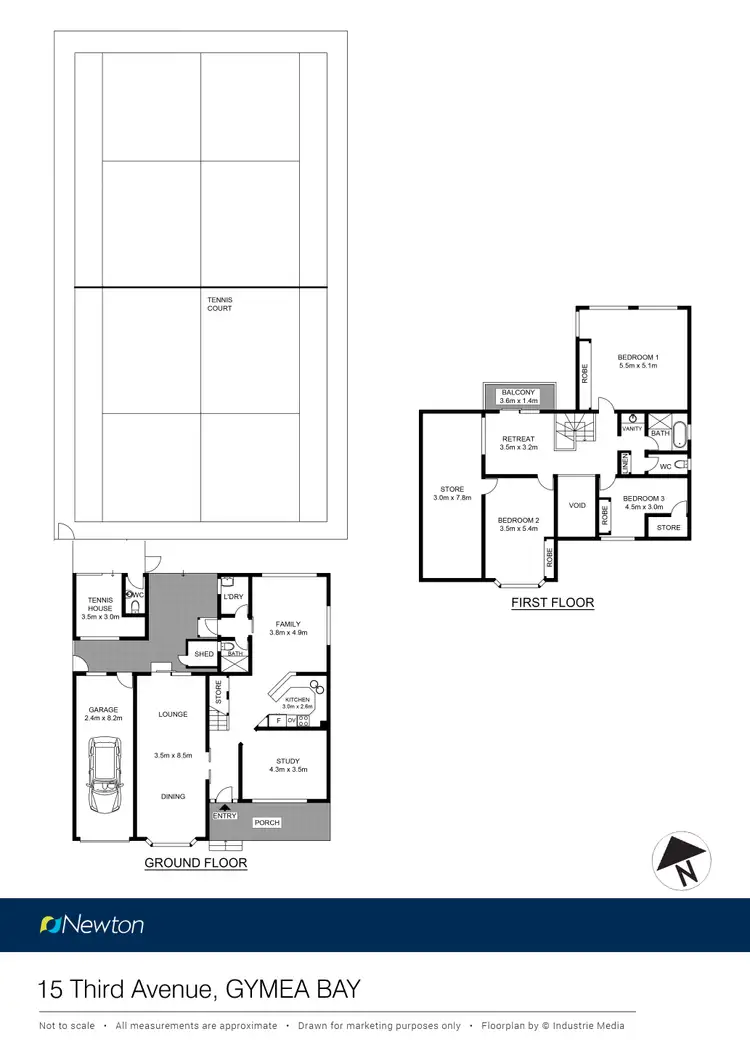 Floorplan of Homely house listing, 15 Third Avenue, Gymea Bay NSW 2227