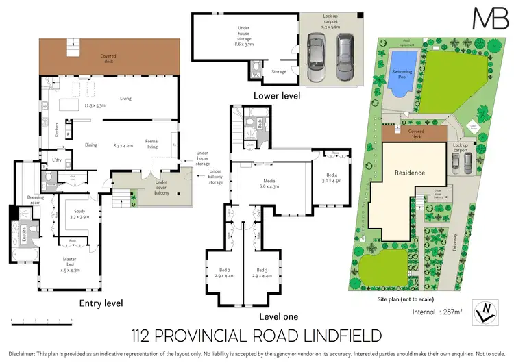 Floorplan of Homely house listing, 112 Provincial Road, Lindfield NSW 2070