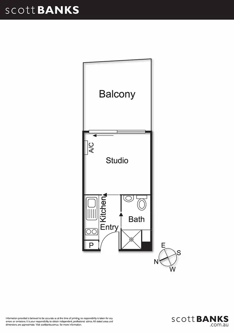Floorplan of Homely apartment listing, 110/32-34 St Edmonds Road, Prahran VIC 3181