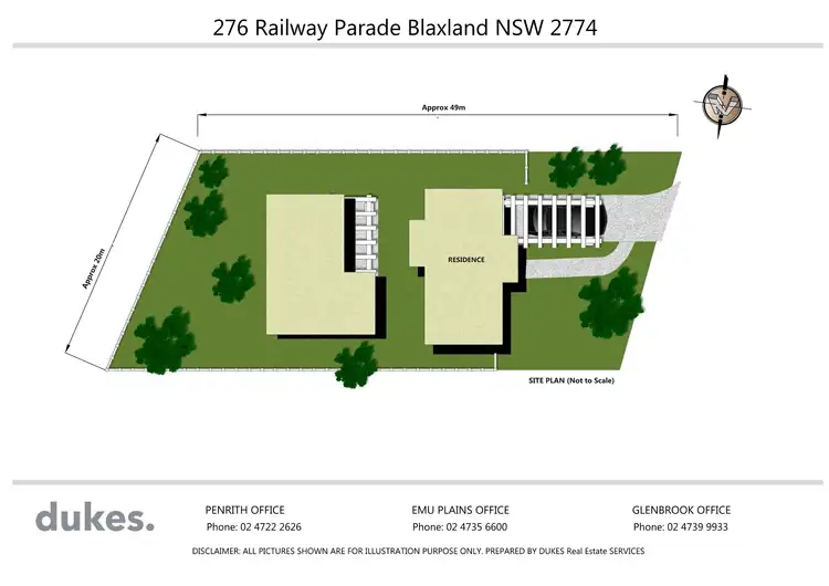 Floorplan of Homely house listing, 276 Railway Parade, Blaxland NSW 2774