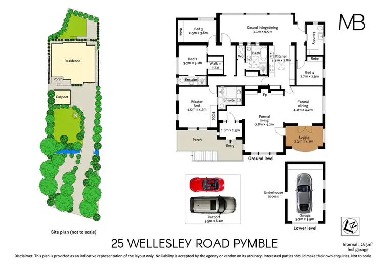 Floorplan of Homely house listing, 25 Wellesley Road, Pymble NSW 2073