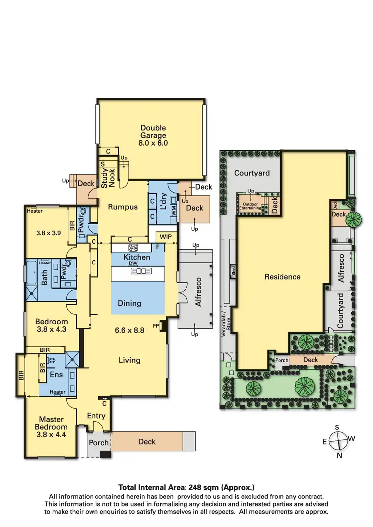 Floorplan of Homely house listing, 17 Muldowney Street, Aberfeldie VIC 3040
