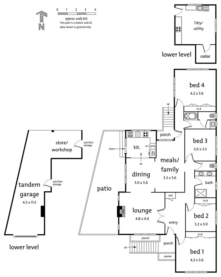 Floorplan of Homely house listing, 1 Hillview Road, Balwyn North VIC 3104