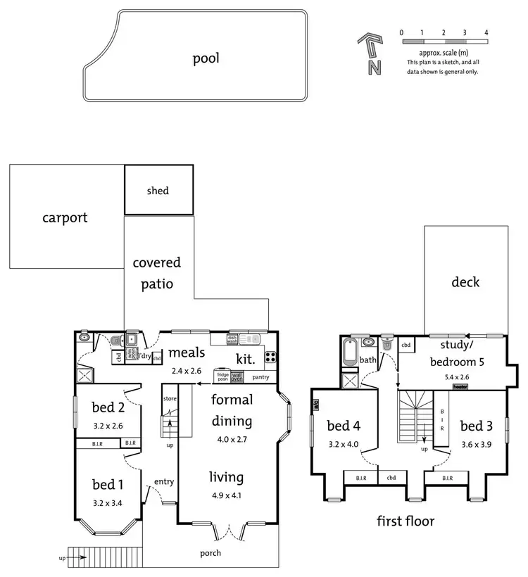 Floorplan of Homely house listing, 1 Seaton Court, Mount Waverley VIC 3149