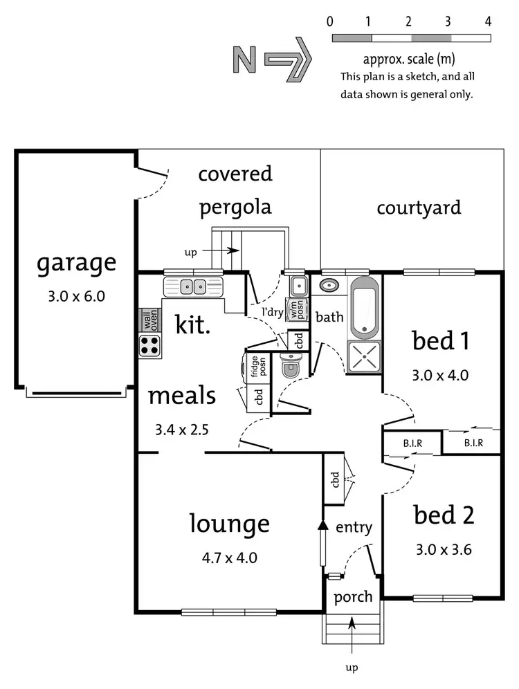 Floorplan of Homely unit listing, 6/6-8 Nelson Street, Ringwood VIC 3134