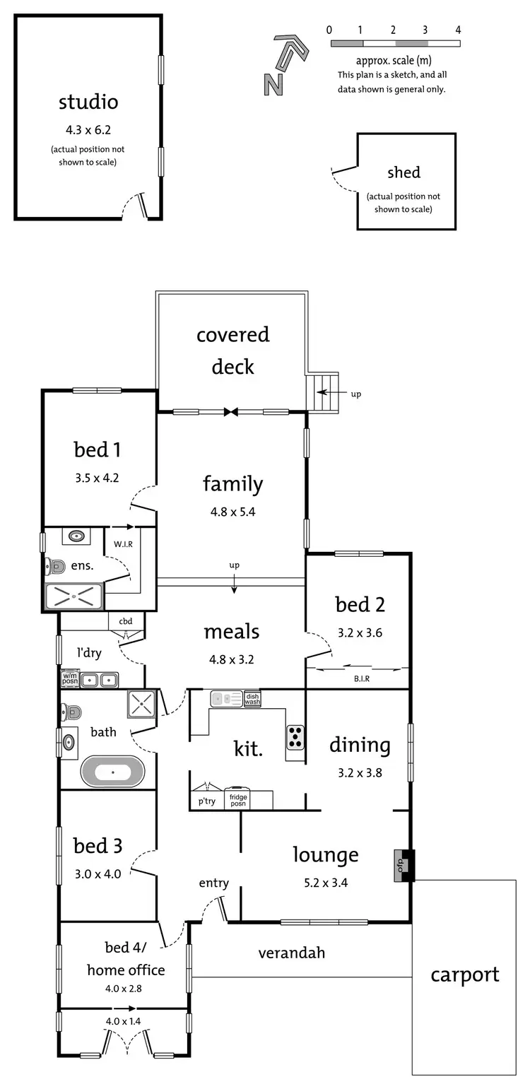 Floorplan of Homely house listing, 53 Canterbury Road, Heathmont VIC 3135