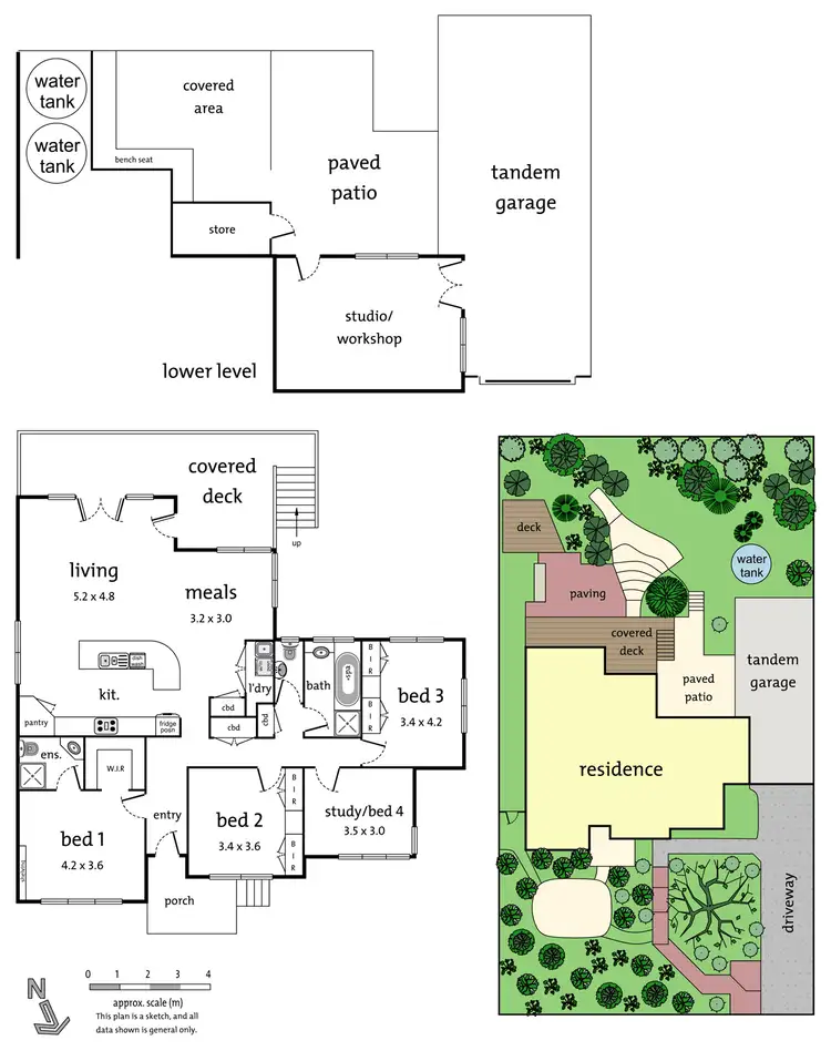 Floorplan of Homely house listing, 4 Nelson Road, Croydon VIC 3136