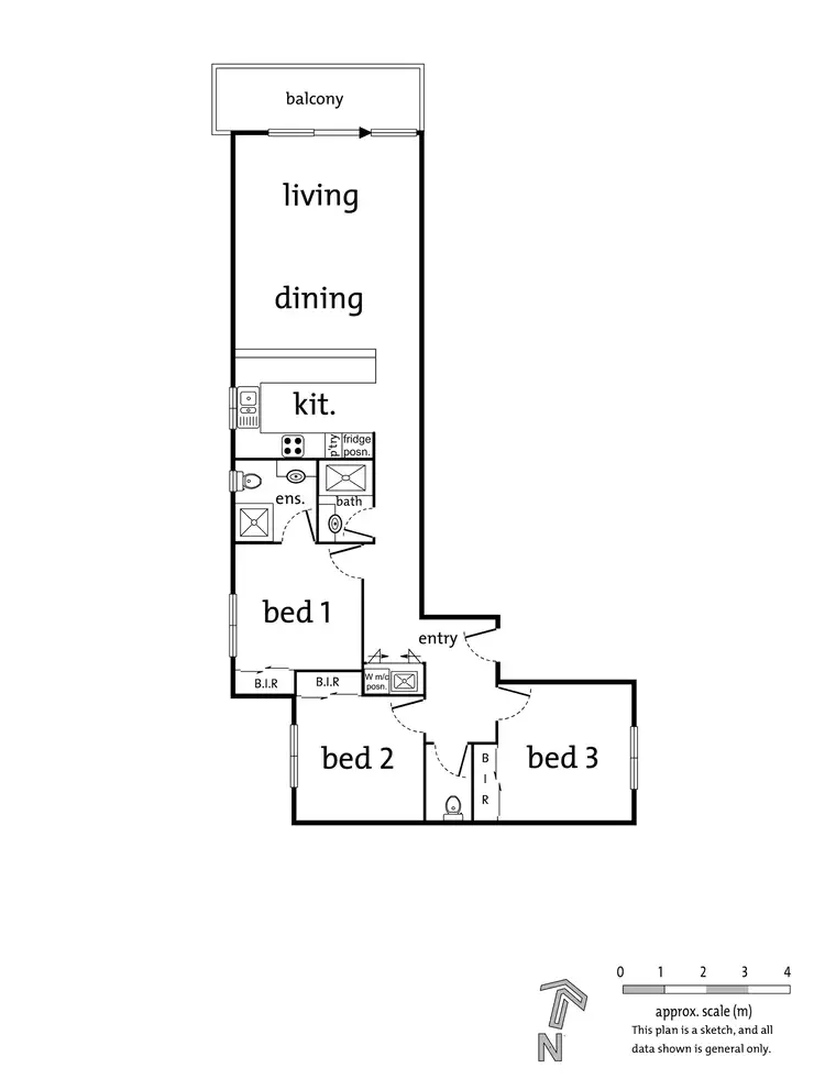 Floorplan of Homely apartment listing, 209 & 214/569 Whitehorse Road, Mitcham VIC 3132