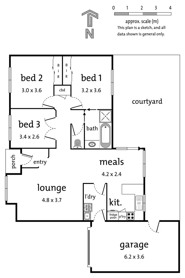 Floorplan of Homely unit listing, 7/9 Hilda Avenue, Boronia VIC 3155