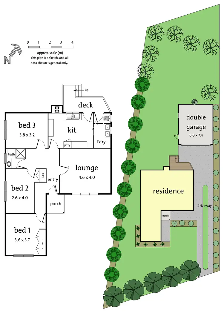 Floorplan of Homely house listing, 1 Robinson Street, Croydon VIC 3136