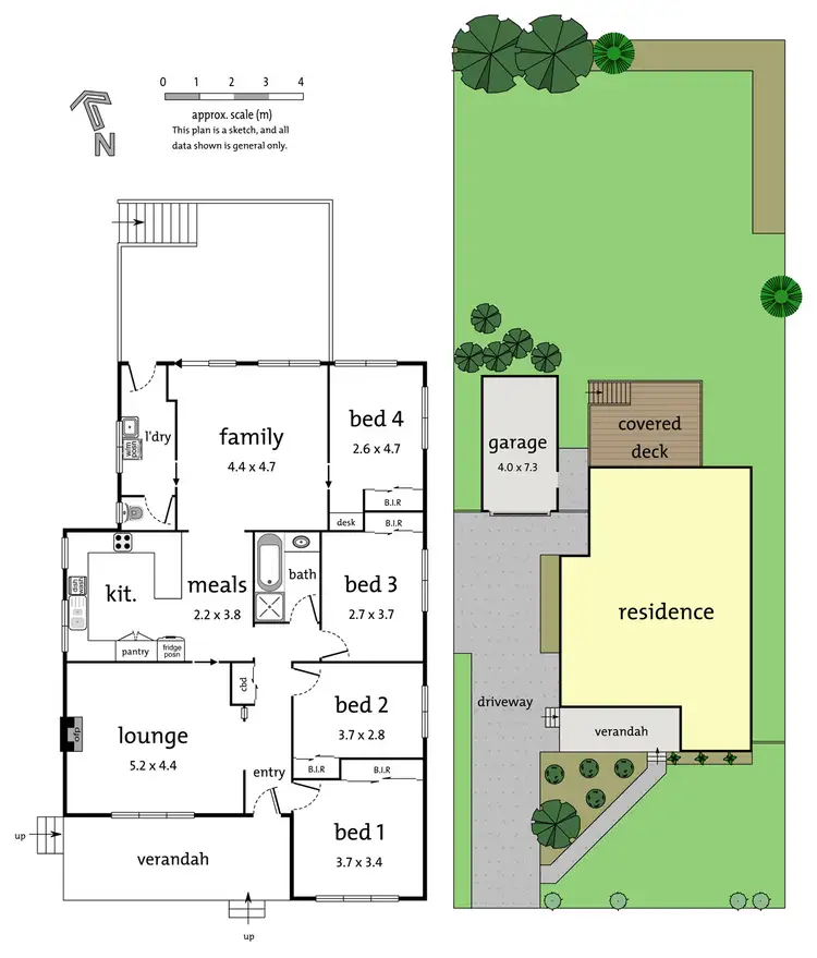 Floorplan of Homely house listing, 88 Lee-Ann Crescent, Croydon VIC 3136
