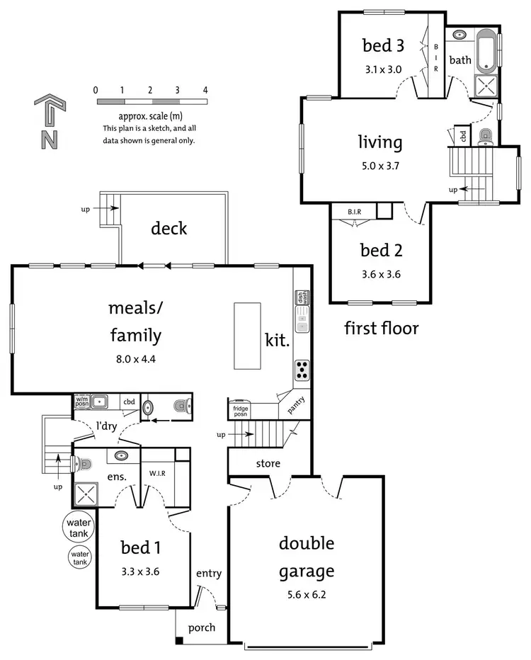 Floorplan of Homely house listing, 3A Frances Street, Heathmont VIC 3135