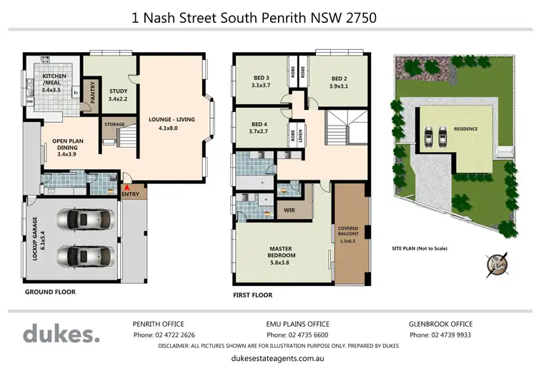 Floorplan of Homely house listing, 1 Nash Street, South Penrith NSW 2750
