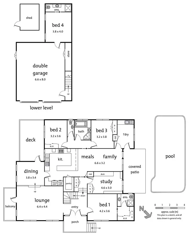 Floorplan of Homely house listing, 1 Tiffany Court, Doncaster VIC 3108