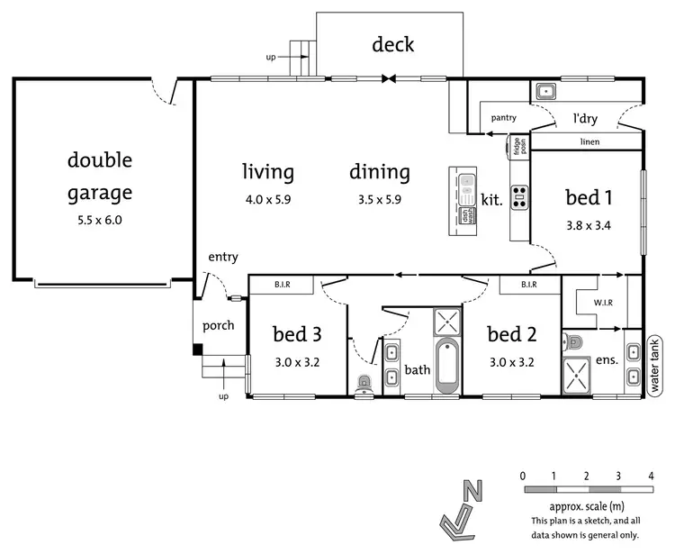 Floorplan of Homely land listing, 54a Sherlock Road, Croydon VIC 3136