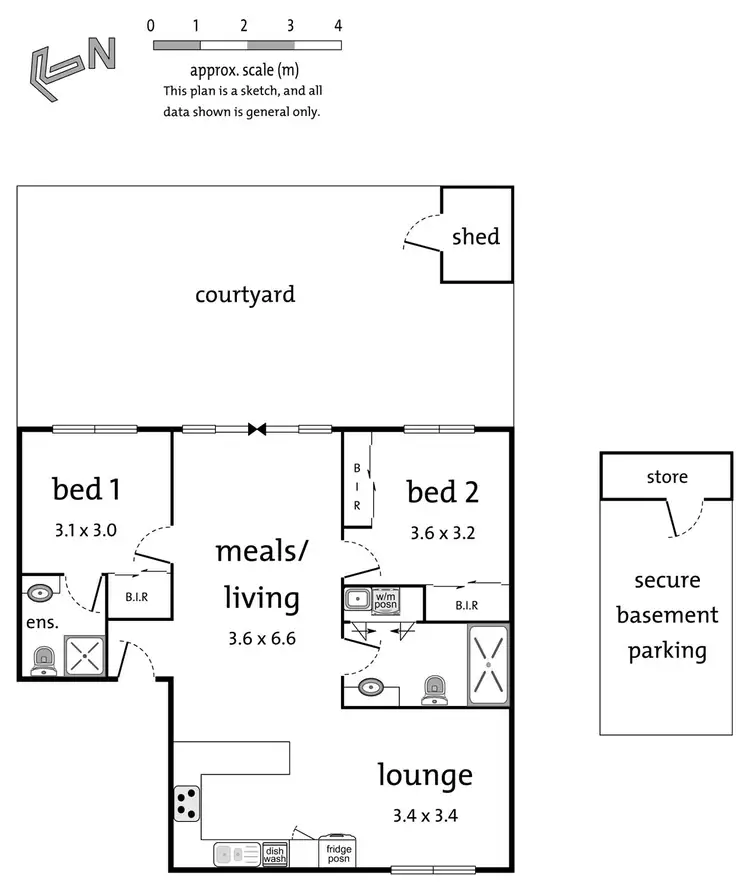 Floorplan of Homely apartment listing, G18/569-571 Whitehorse Road, Mitcham VIC 3132