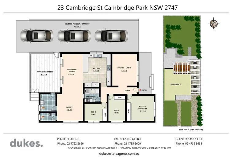 Floorplan of Homely house listing, 23 Cambridge Street, Cambridge Park NSW 2747